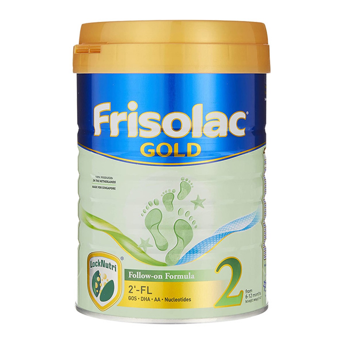 【临期】Friso美素佳儿 新加坡版 金装奶粉 2段 6-12个月 900g/罐